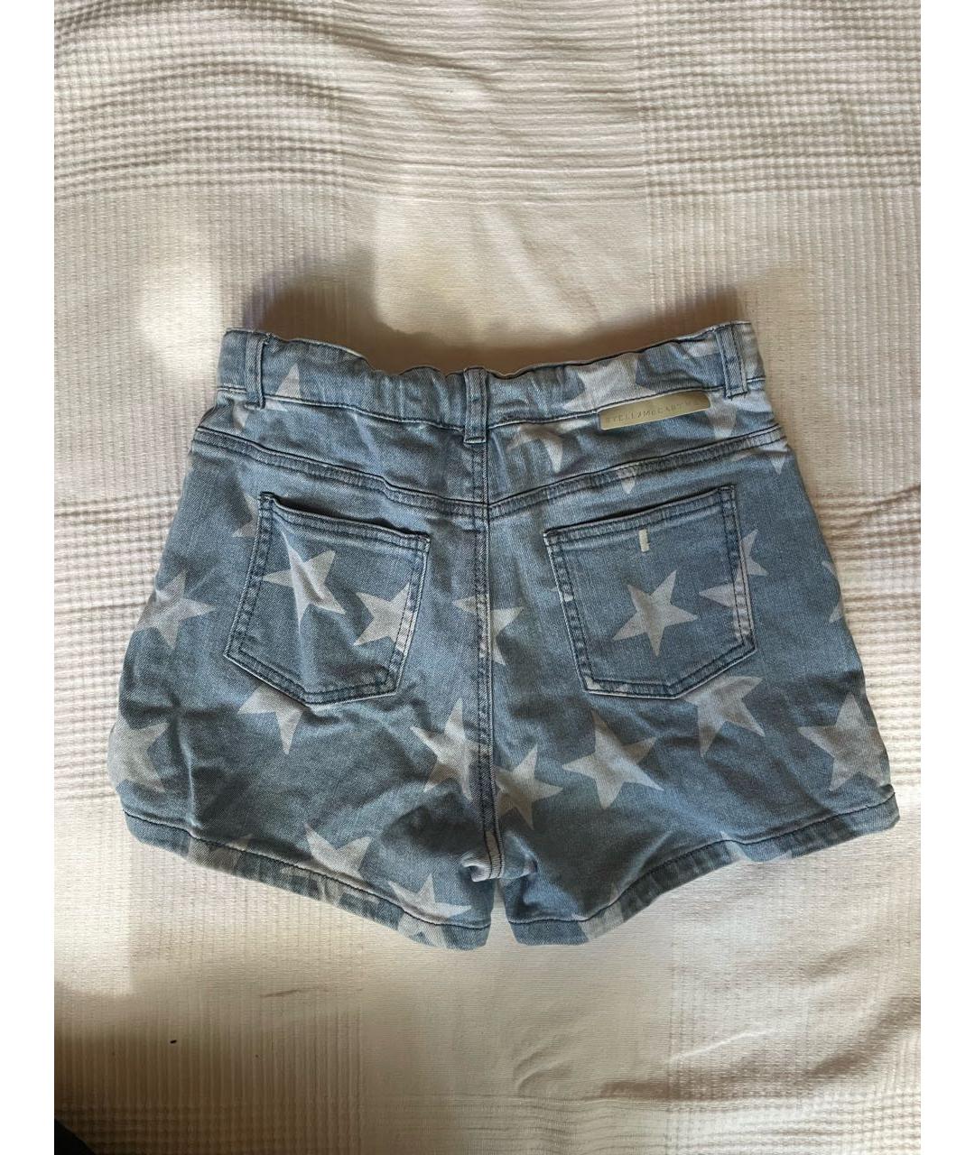 STELLA MCCARTNEY KIDS Голубые хлопковые брюки и шорты, фото 2