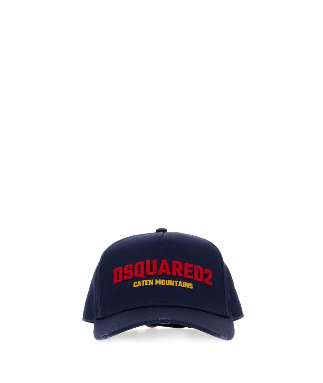 DSQUARED2 Синяя хлопковая кепка/бейсболка, фото 1