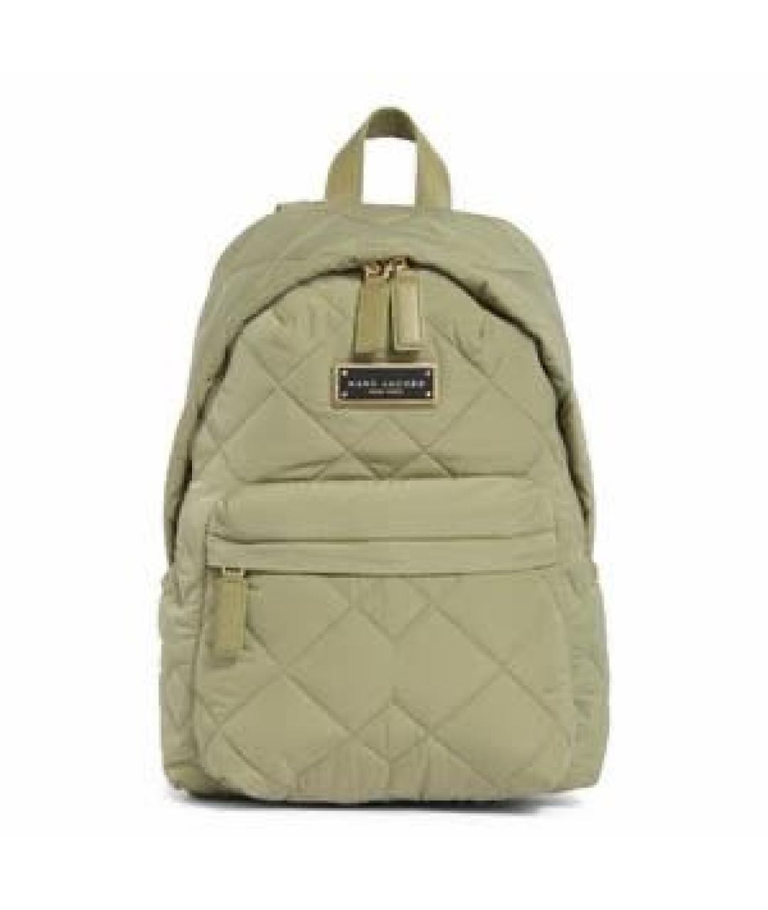 MARC JACOBS Хаки нейлоновый рюкзак, фото 6
