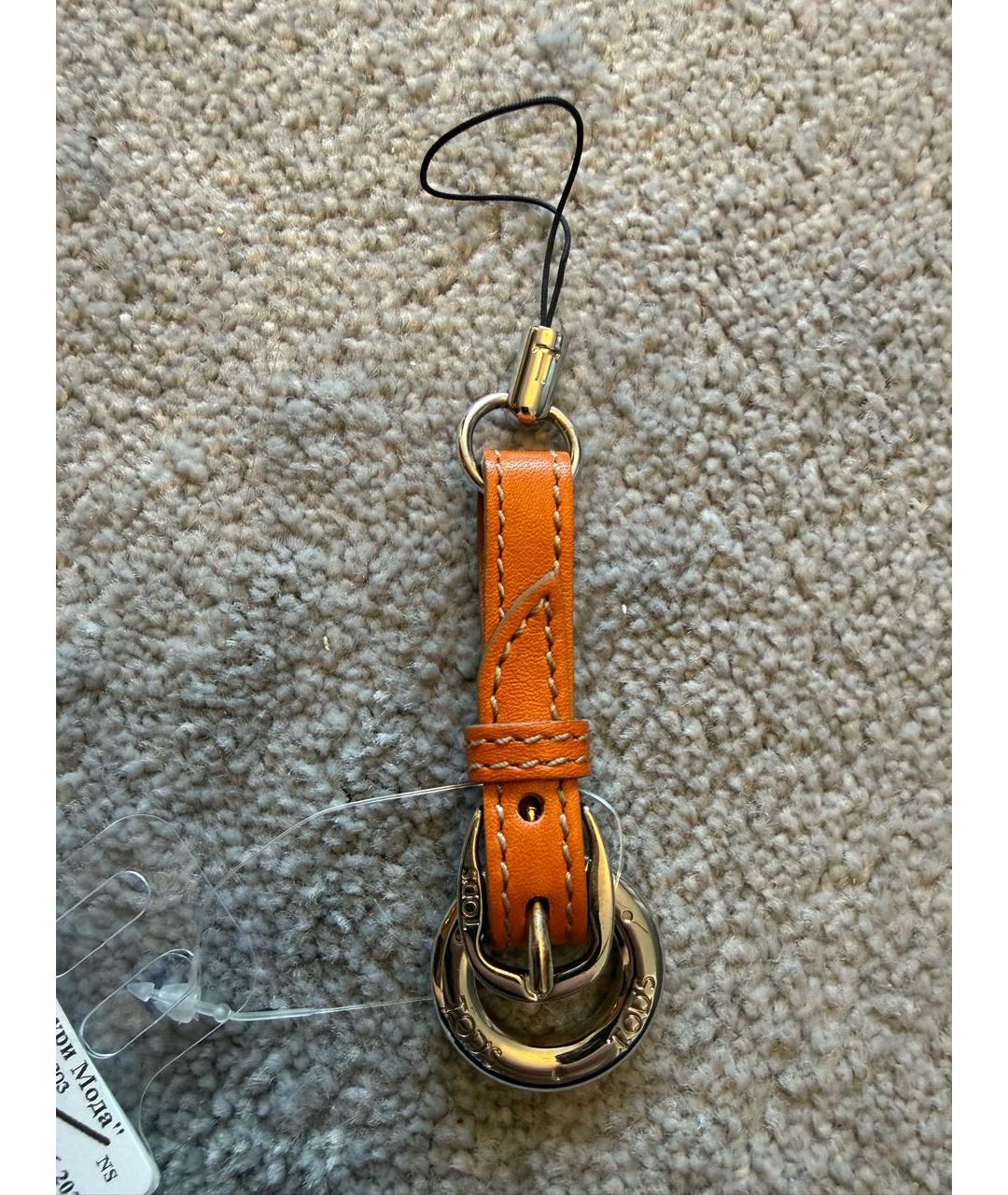 TOD'S Коричневый брелок, фото 2