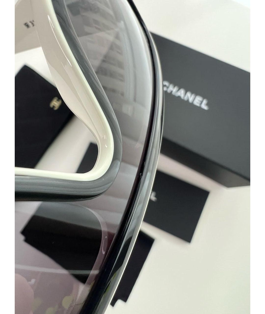 CHANEL Мульти пластиковые солнцезащитные очки, фото 7