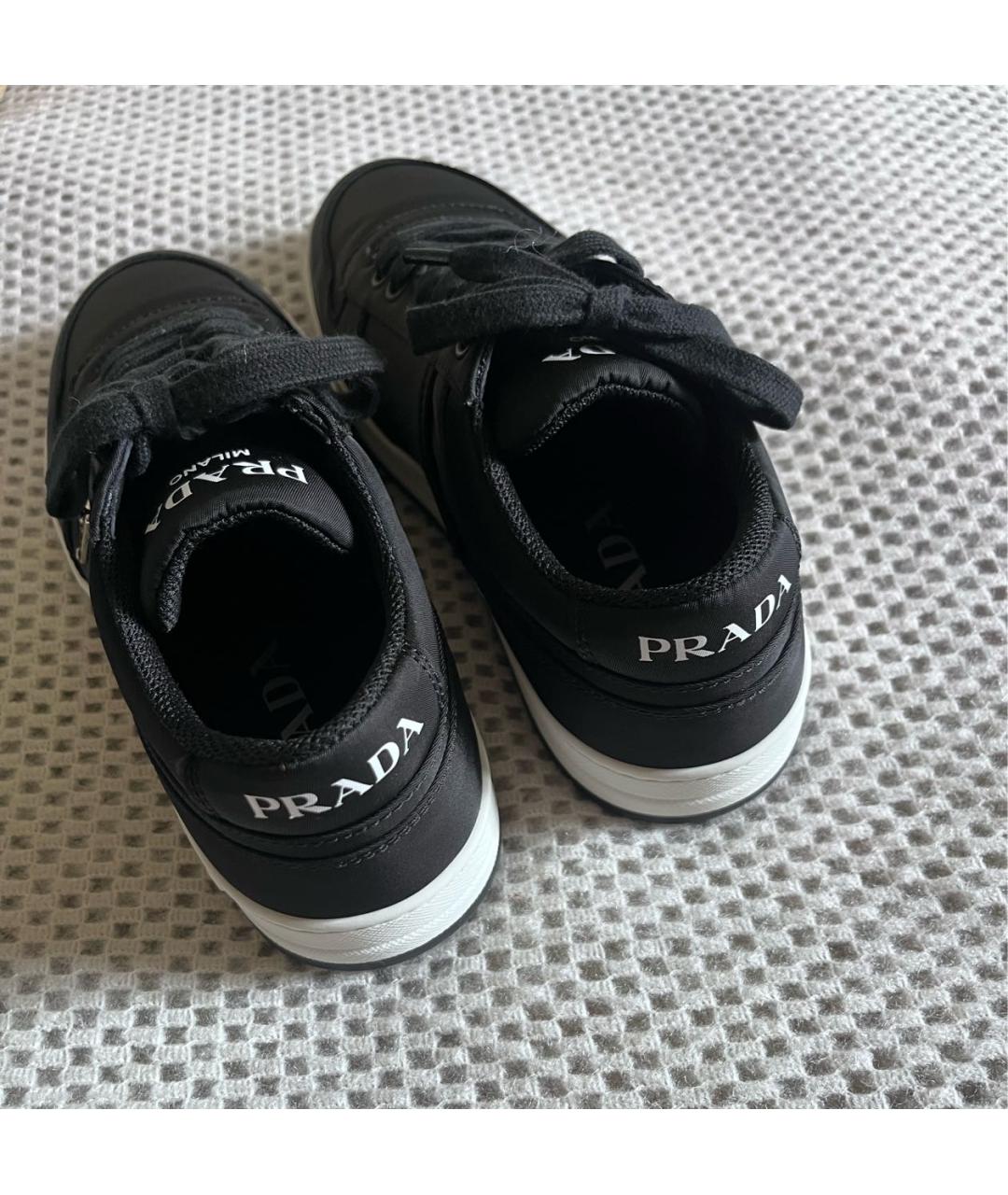 PRADA Черные кеды, фото 6