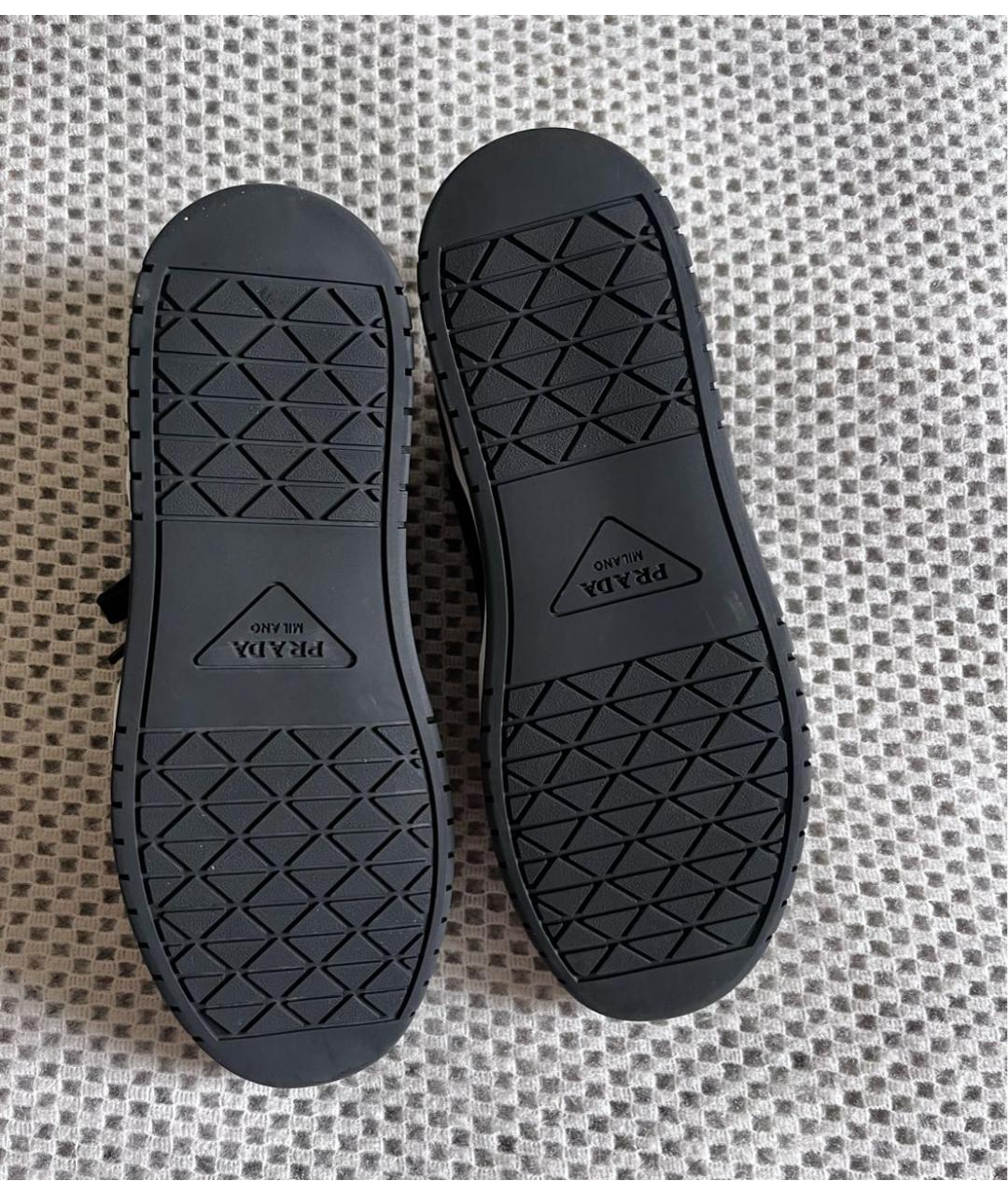 PRADA Черные кеды, фото 5