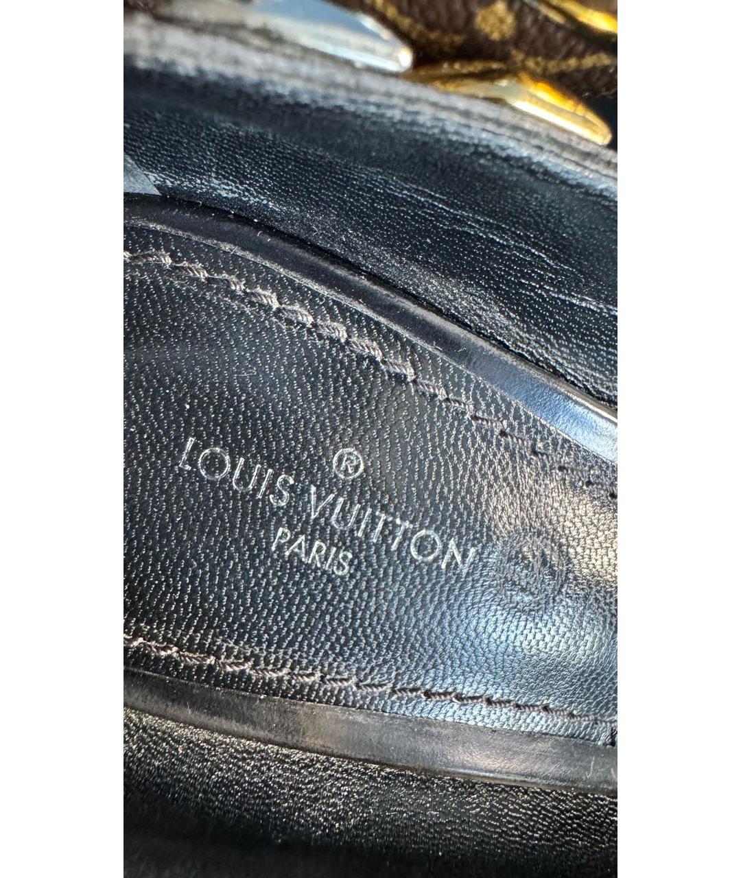 LOUIS VUITTON Коричневые туфли, фото 6