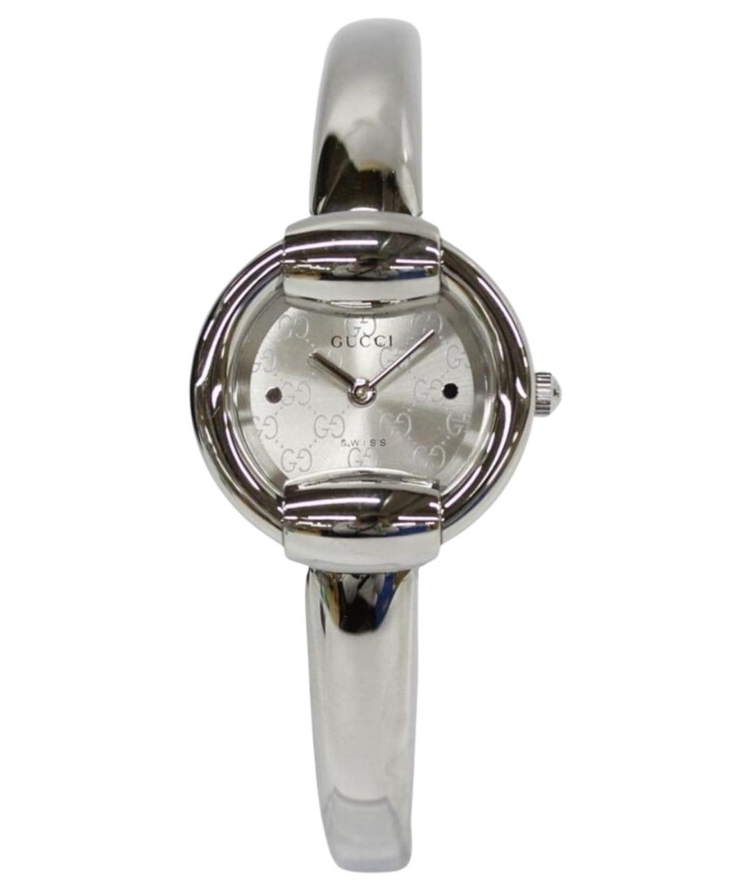 GUCCI Серебряные часы, фото 1