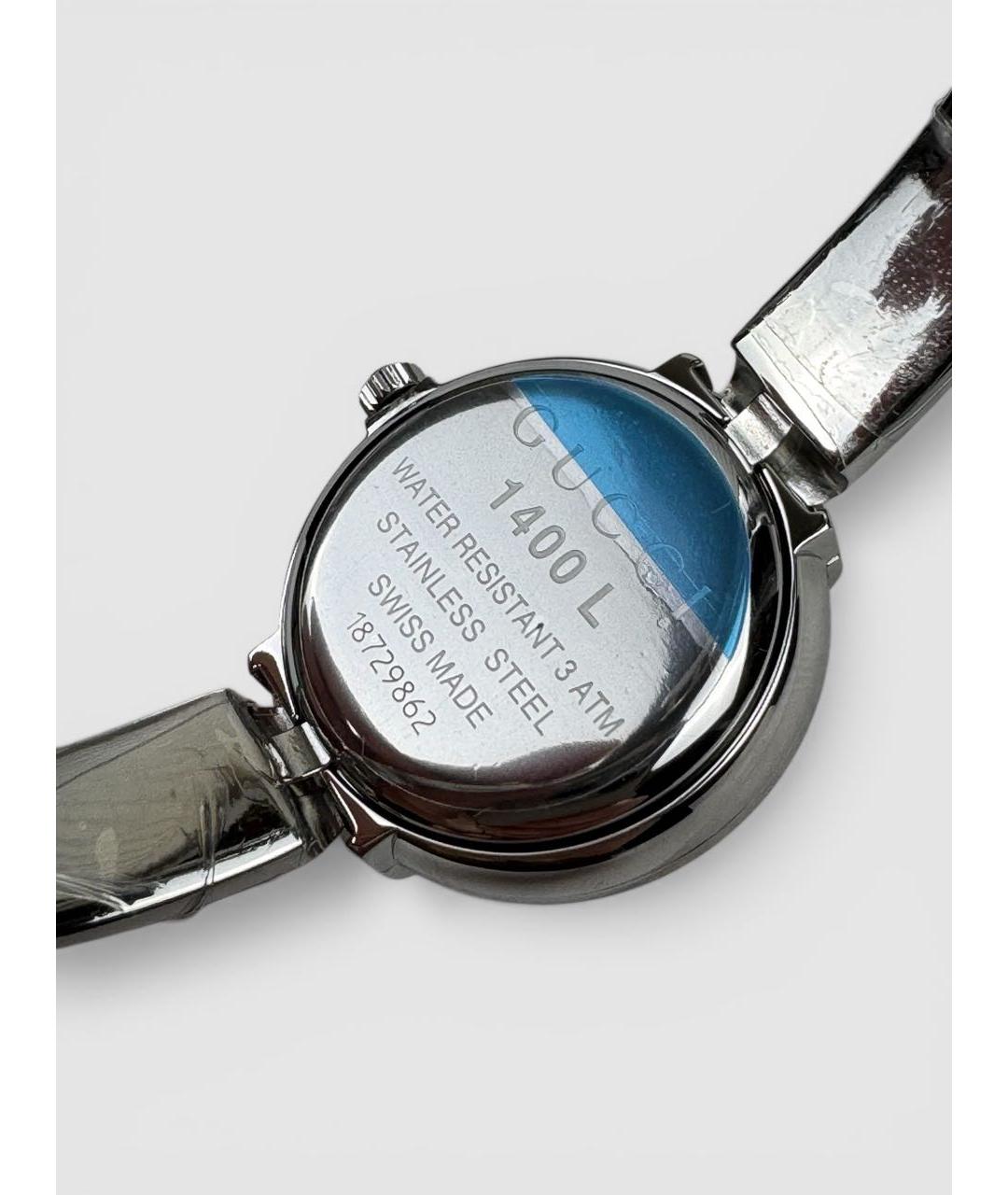 GUCCI Серебряные часы, фото 3