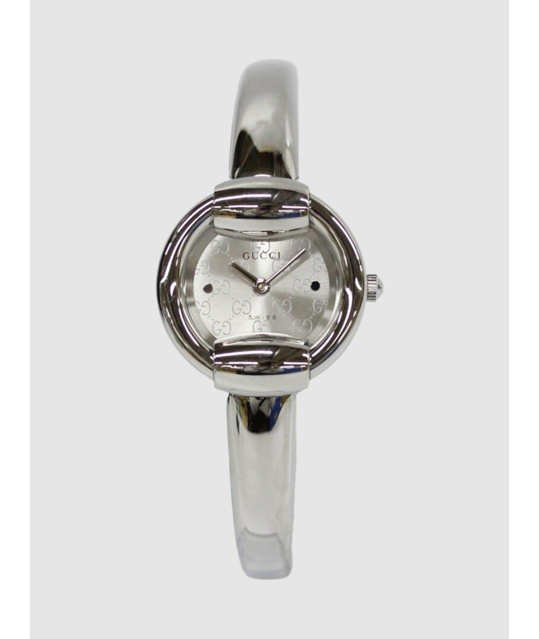 GUCCI Серебряные часы, фото 6