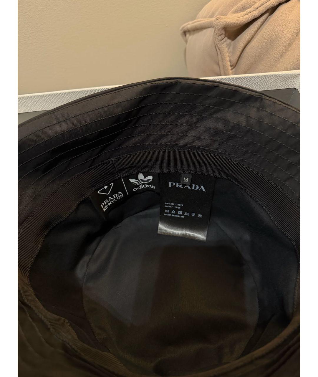 PRADA Черная панама, фото 4
