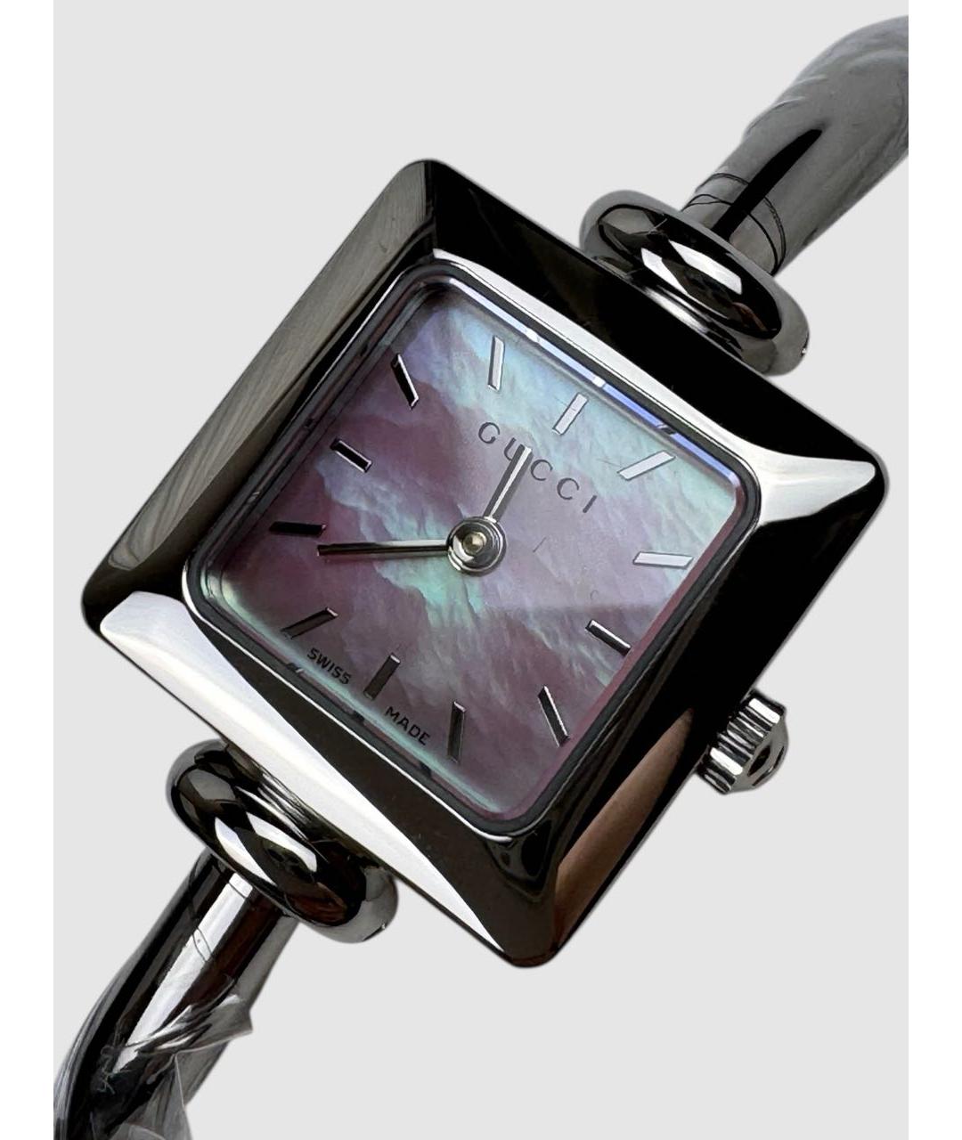 GUCCI Серебряные часы, фото 2