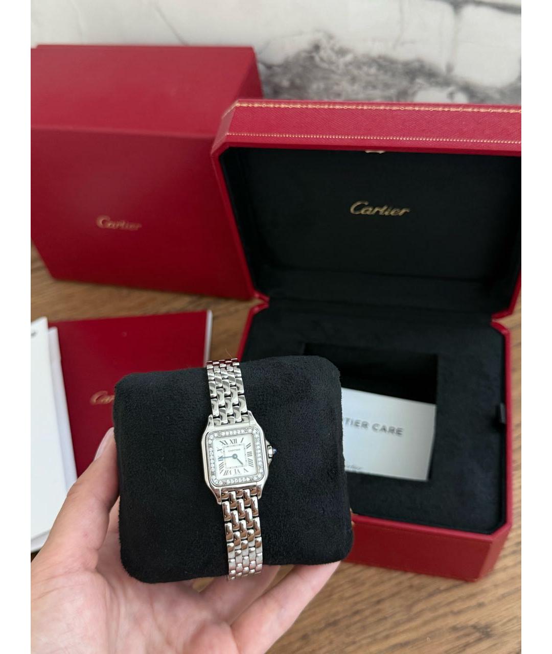 CARTIER Серебряные часы, фото 2