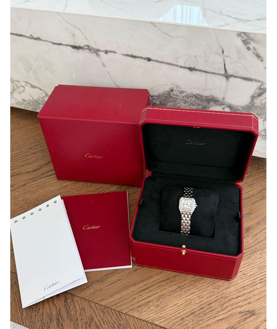 CARTIER Серебряные часы, фото 4