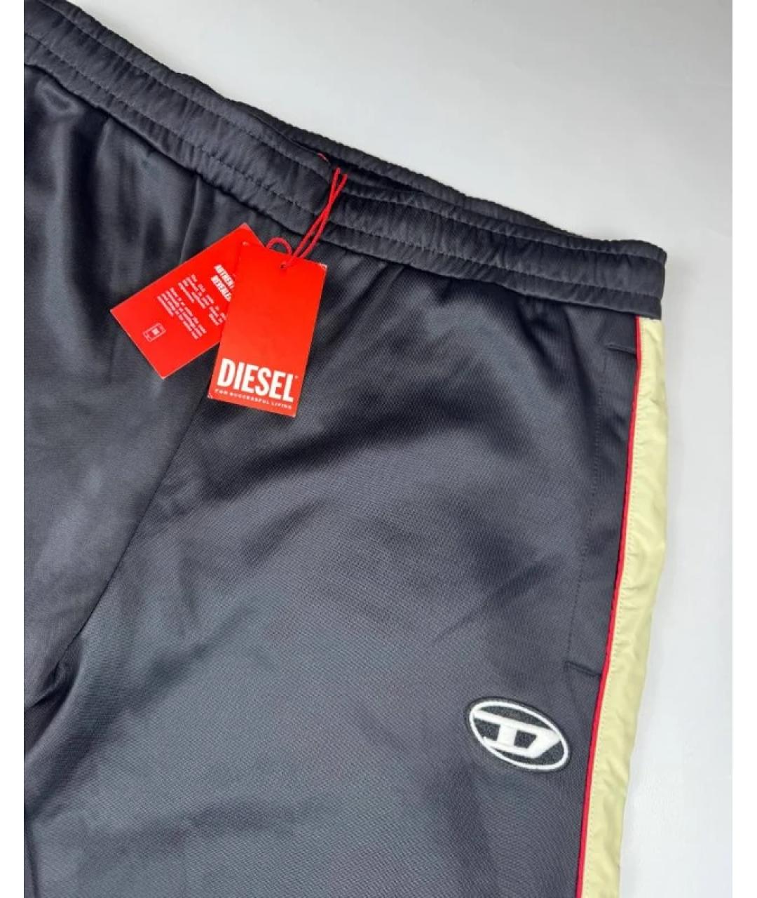 DIESEL Черный нейлоновый спортивный костюм, фото 4