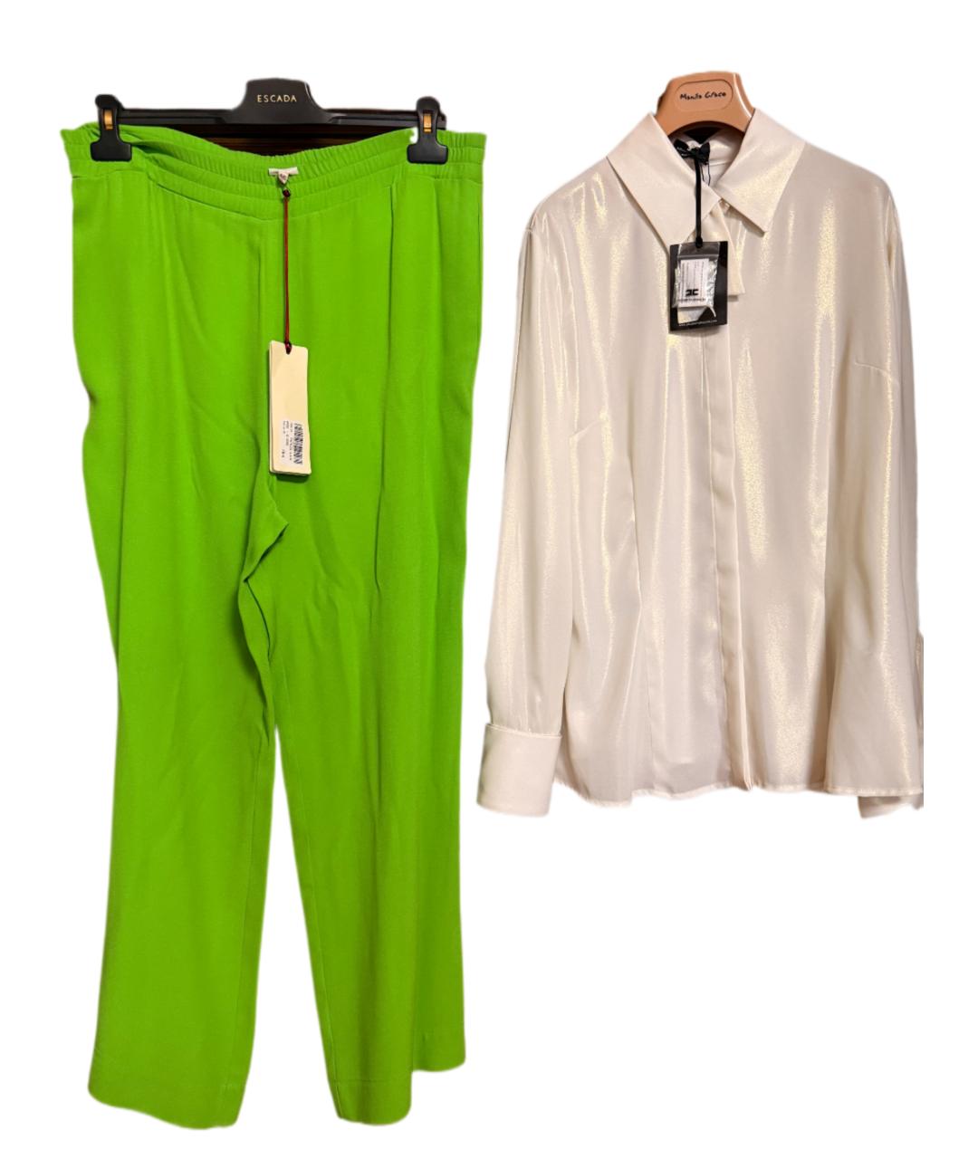 ELISABETTA FRANCHI Мульти вискозный костюм с брюками, фото 7
