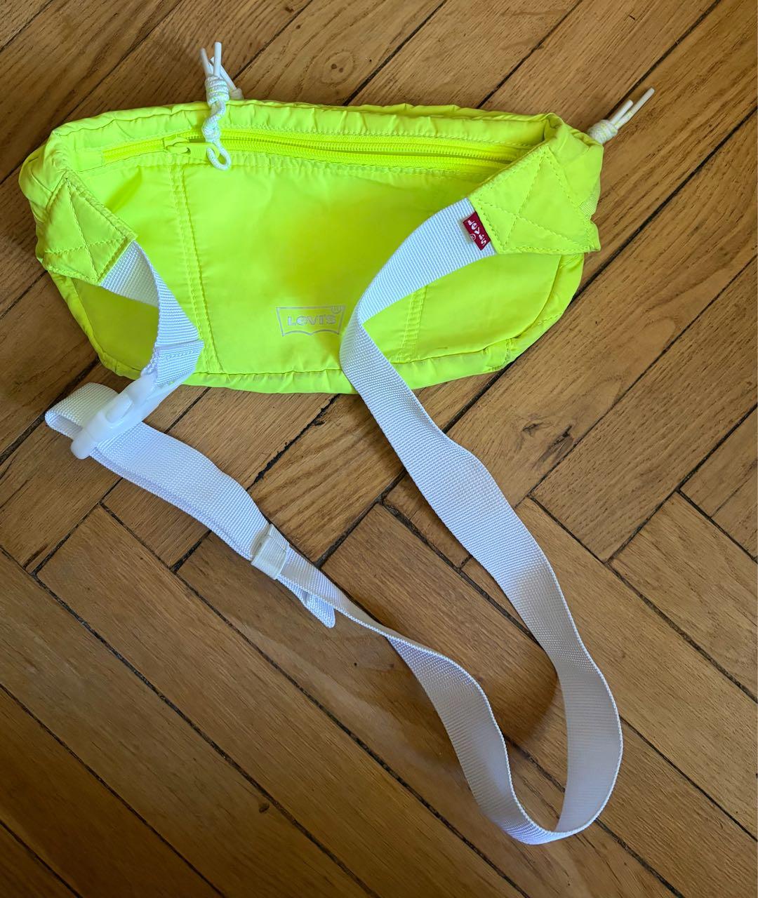 LEVI'S Салатовая нейлоновая поясная сумка, фото 3