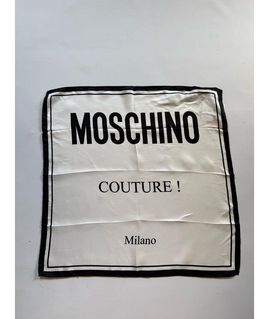 BOUTIQUE MOSCHINO Мульти шелковый платок, фото 6