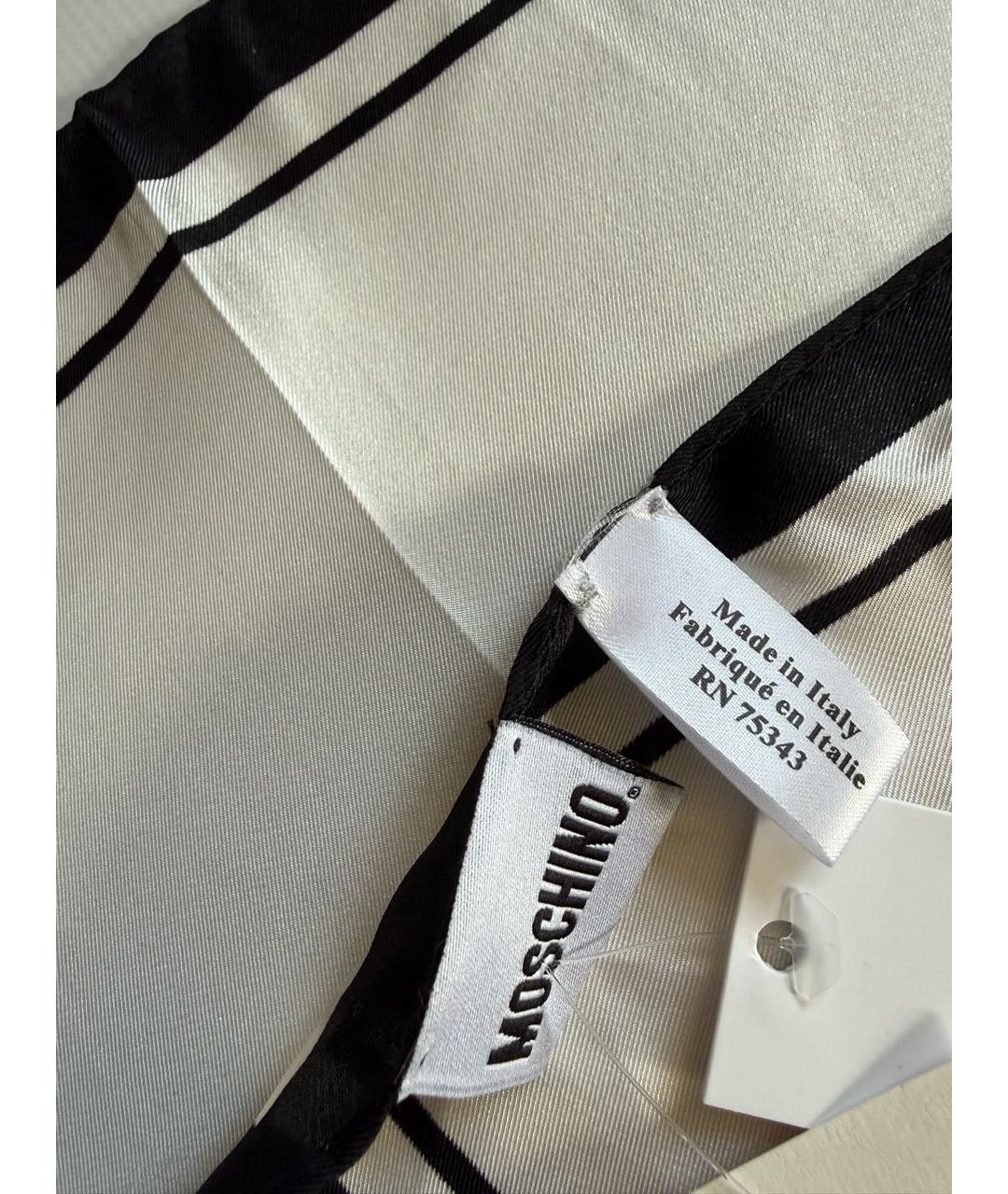 BOUTIQUE MOSCHINO Мульти шелковый платок, фото 3