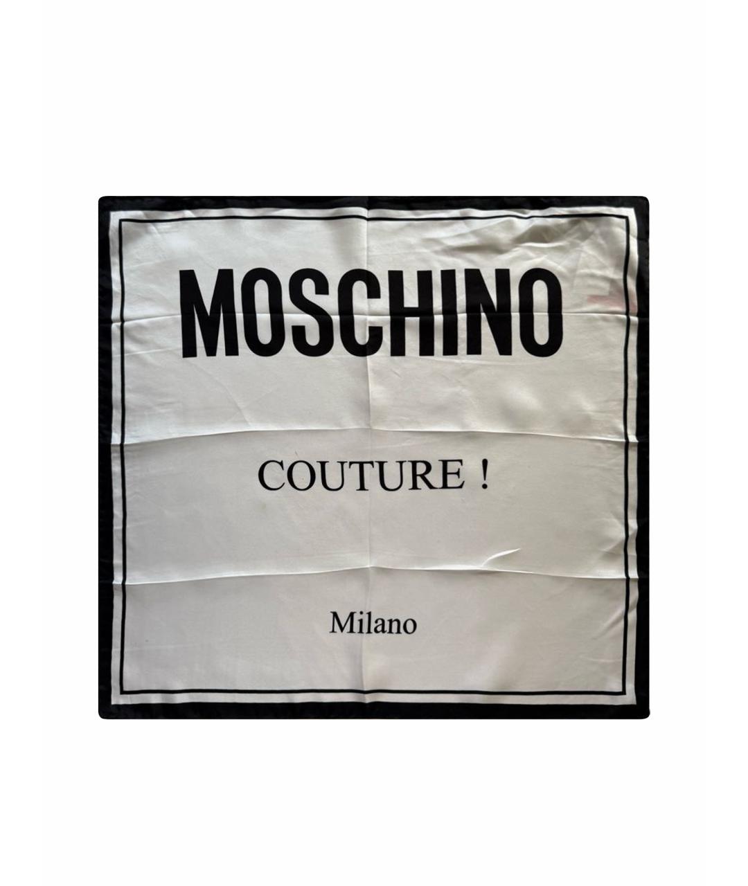 BOUTIQUE MOSCHINO Мульти шелковый платок, фото 1