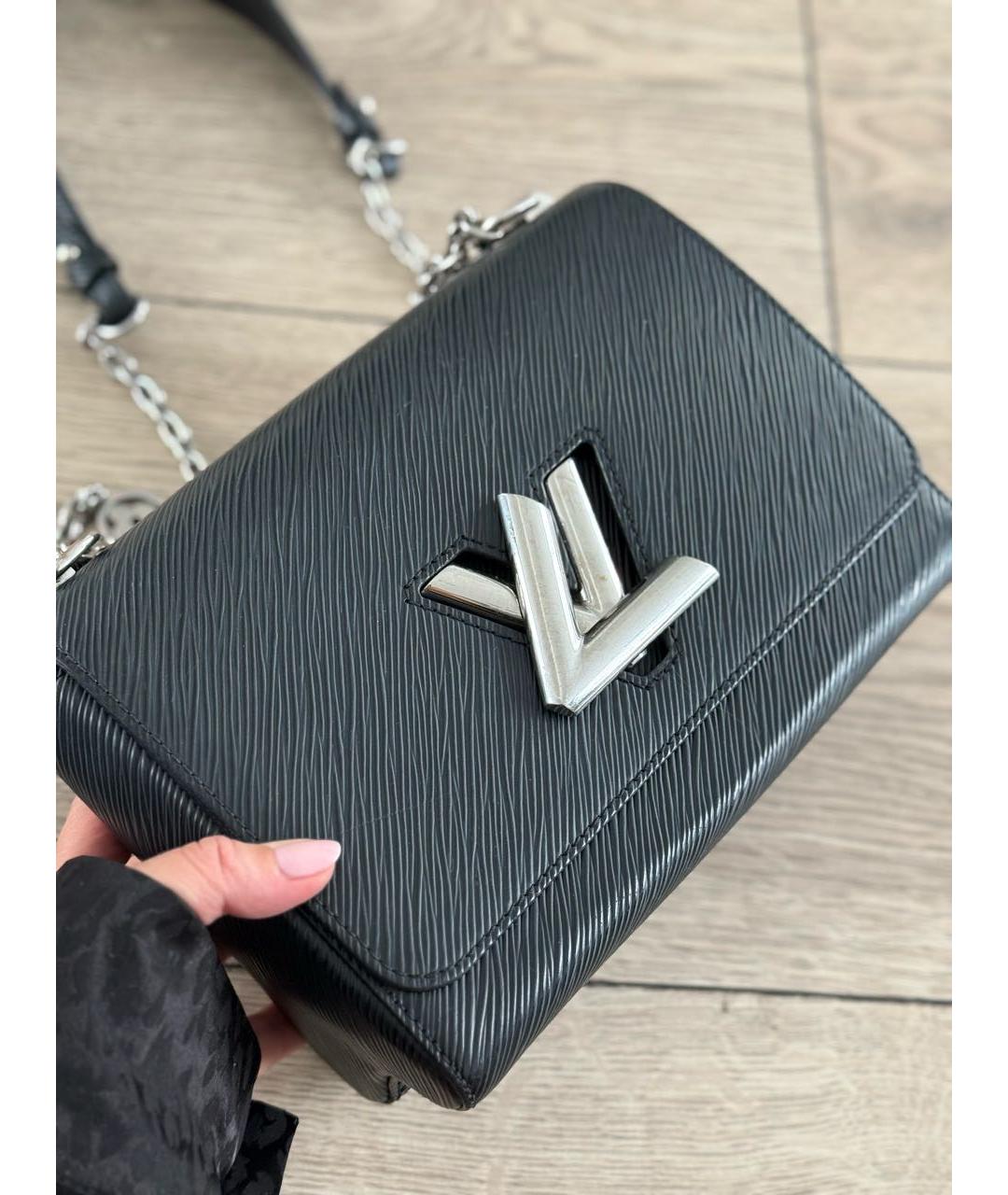 LOUIS VUITTON Черная сумка тоут, фото 4