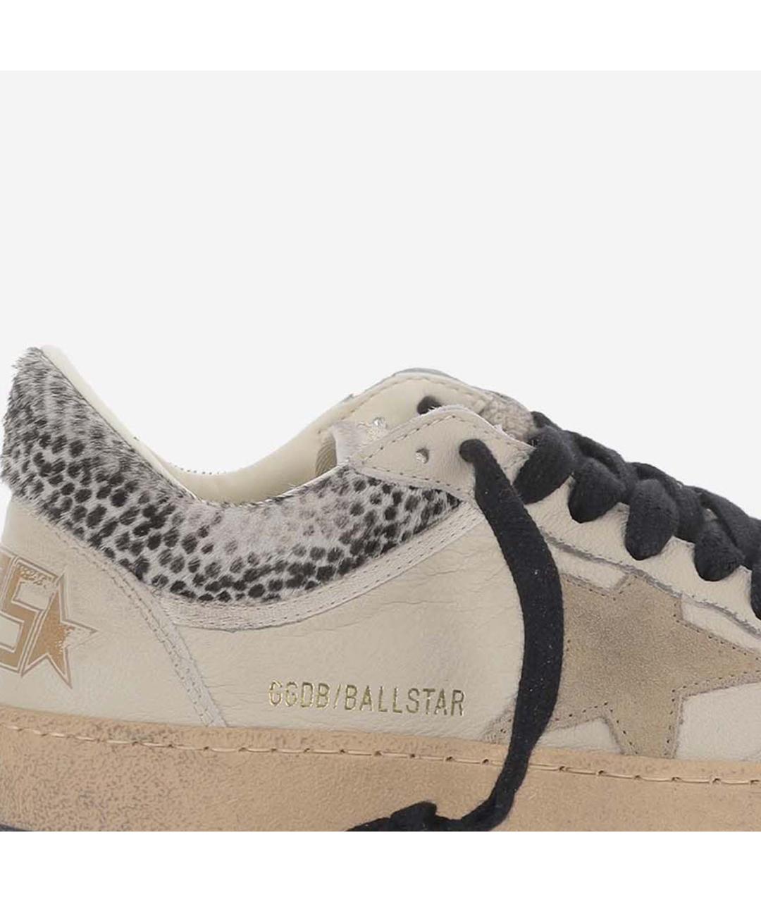 GOLDEN GOOSE Бежевые замшевые кеды, фото 5