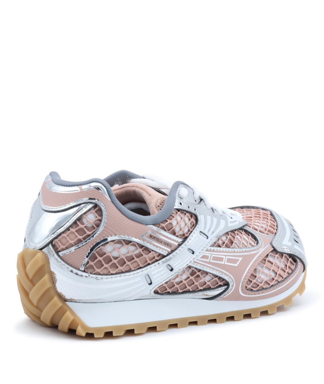 BOTTEGA VENETA Мульти текстильные кроссовки, фото 6