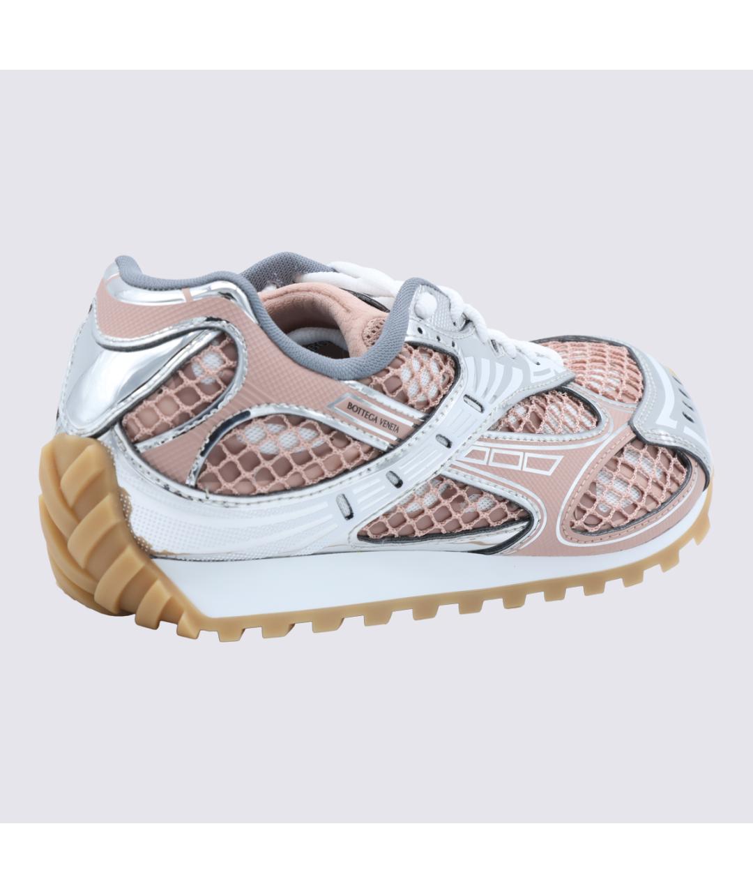 BOTTEGA VENETA Мульти текстильные кроссовки, фото 5