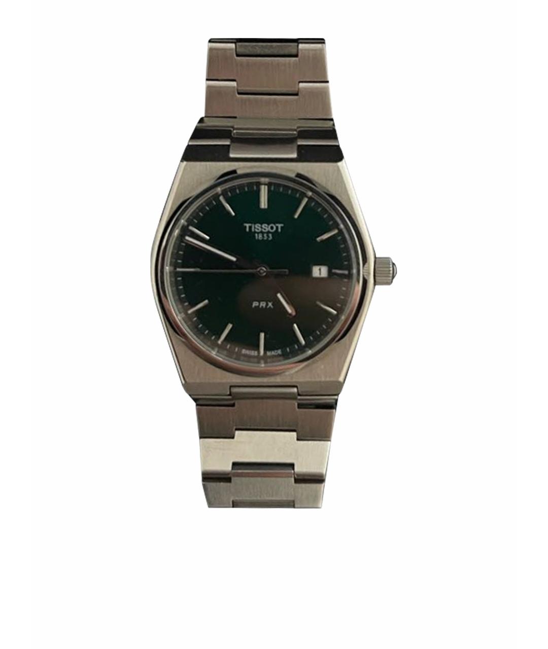TISSOT Серебряные стальные часы, фото 1