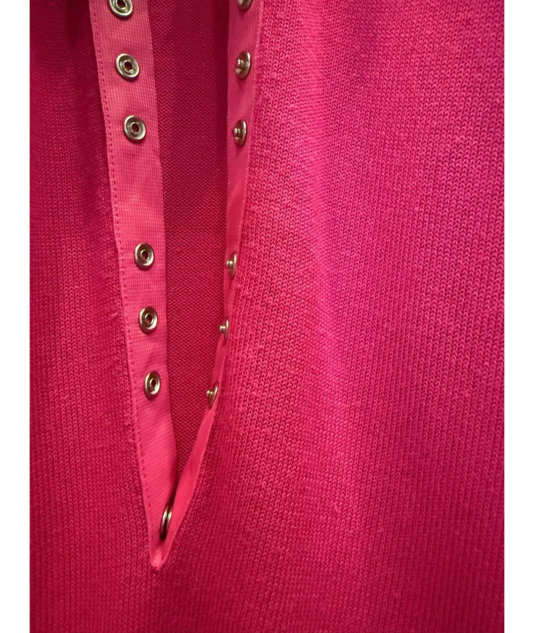 MAISON MARGIELA Фуксия хлопковый джемпер / свитер, фото 5