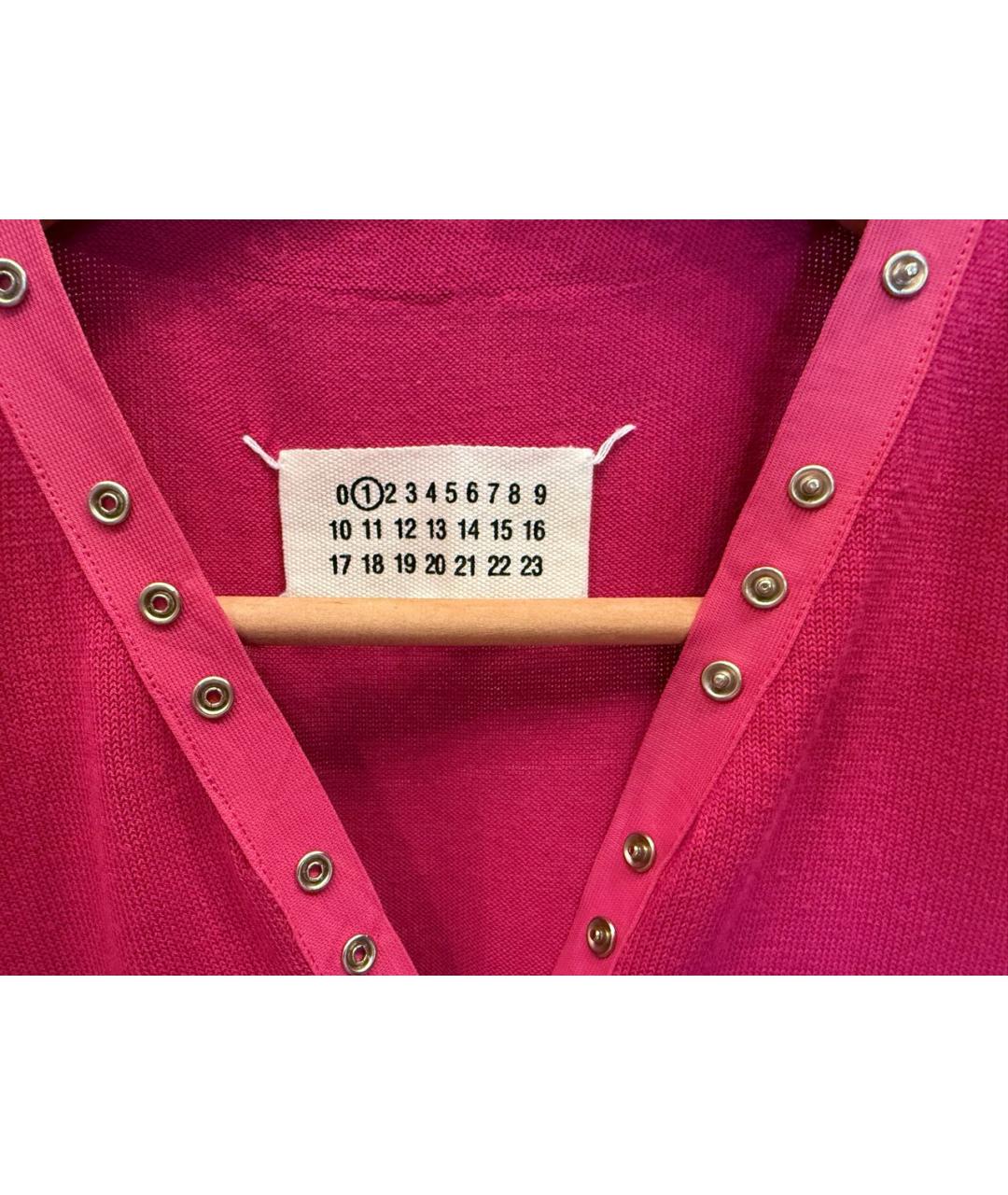 MAISON MARGIELA Фуксия хлопковый джемпер / свитер, фото 3
