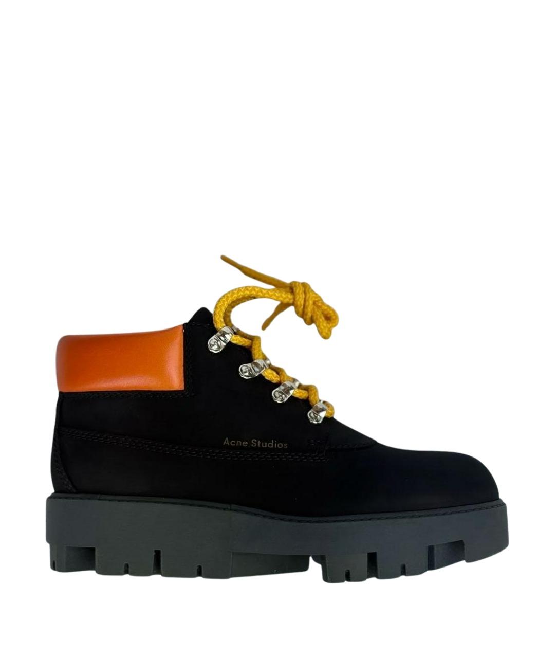 ACNE STUDIOS Черные ботинки, фото 1