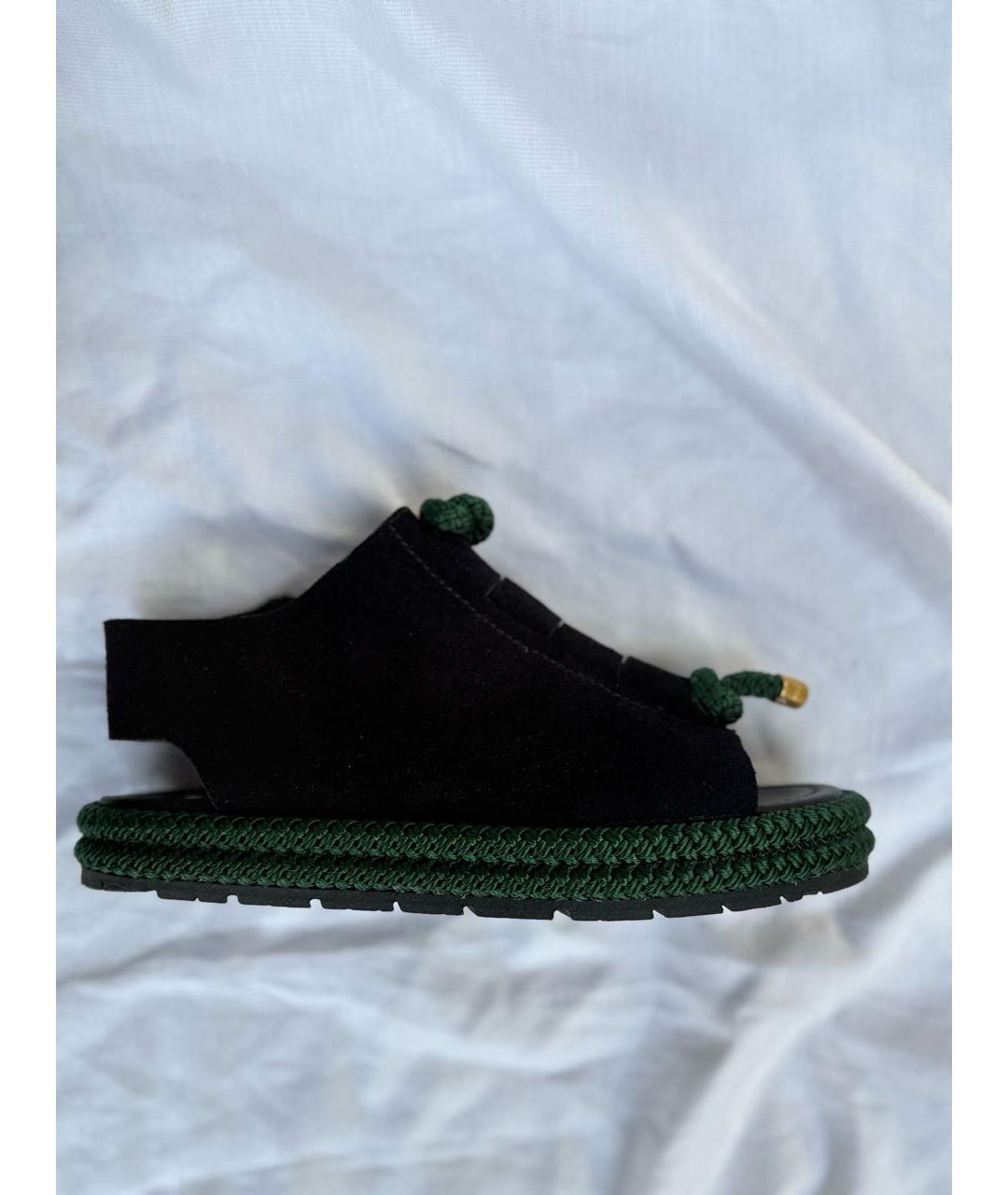 ACNE STUDIOS Мульти замшевые сандалии, фото 8