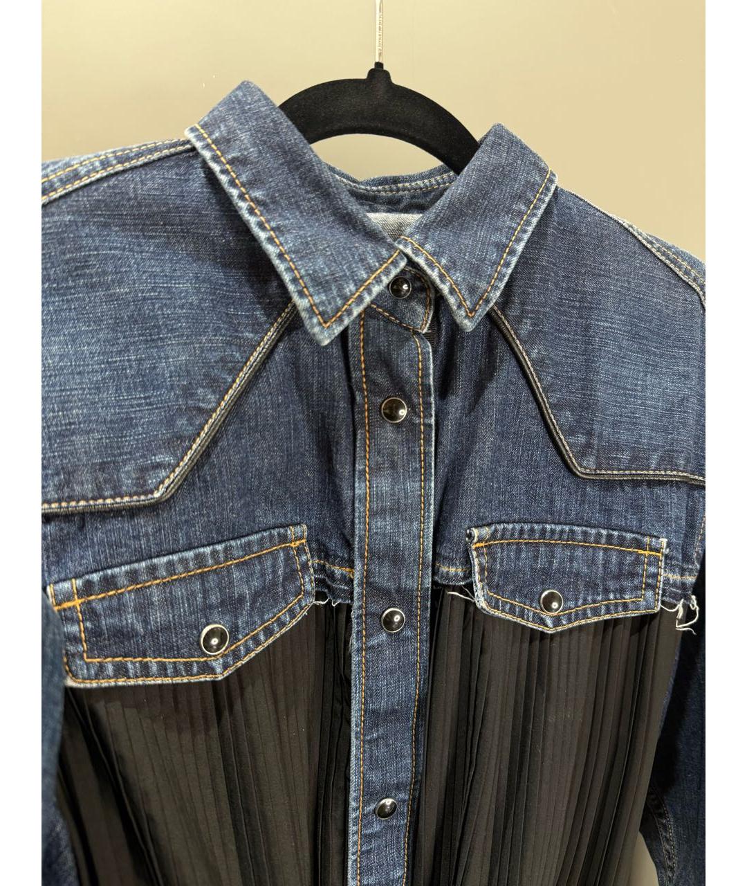 SACAI Мульти хлопковое повседневное платье, фото 4