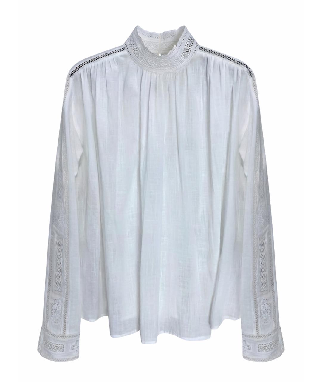 ZADIG & VOLTAIRE Белая хлопковая блузы, фото 1