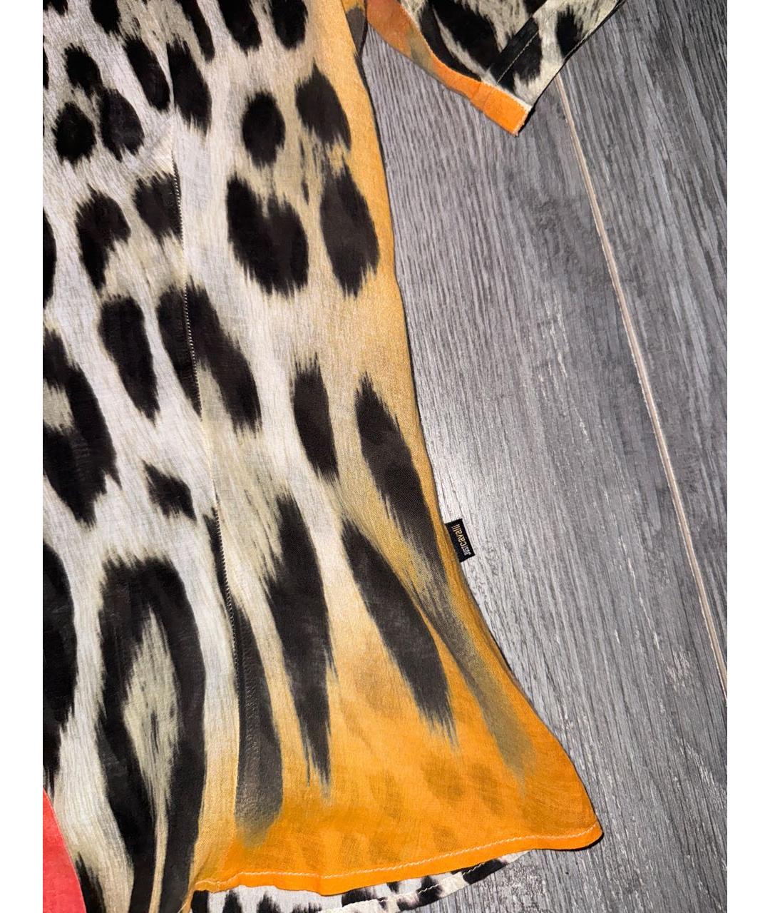 ROBERTO CAVALLI Мульти хлопковая блузы, фото 4