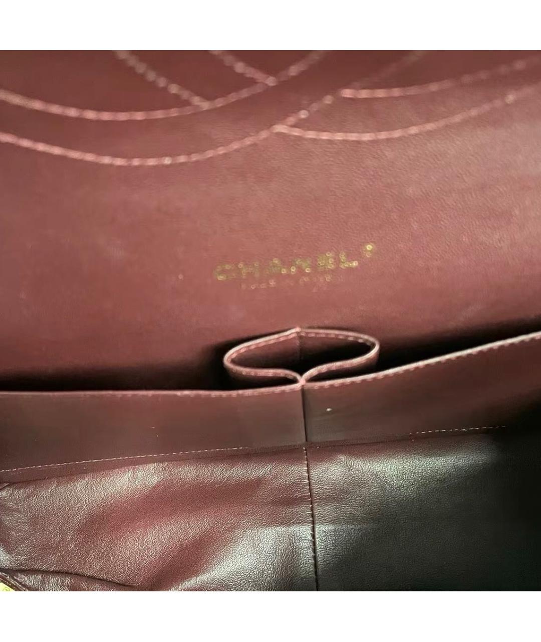 CHANEL Черная кожаная сумка через плечо, фото 8