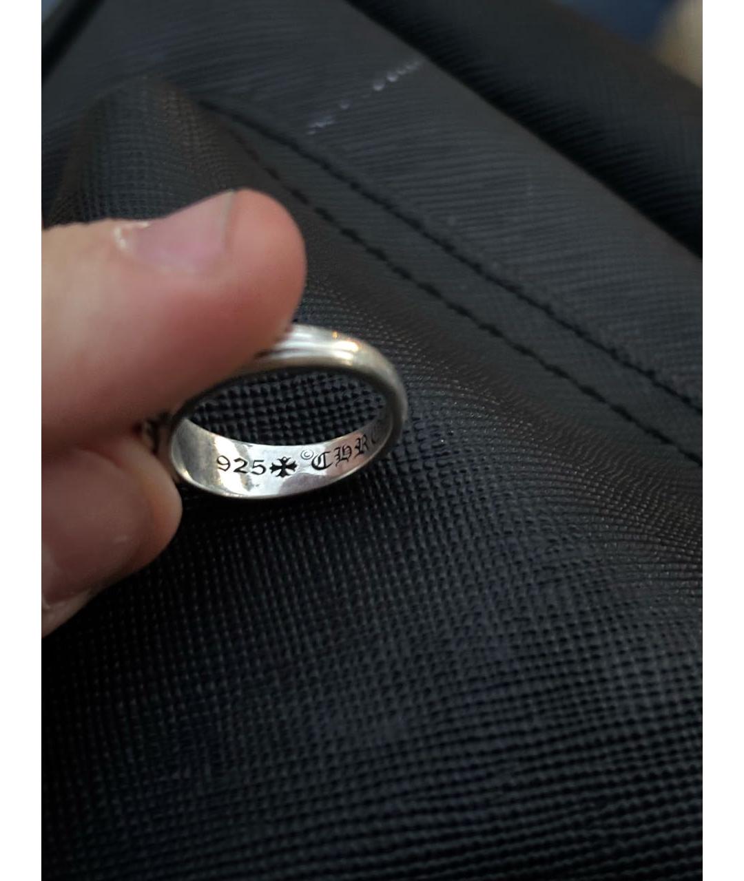 CHROME HEARTS Серебряное серебряное кольцо, фото 2