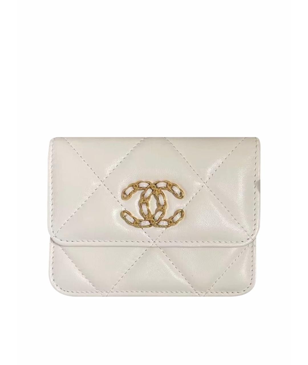 CHANEL Бежевая кожаная сумка через плечо, фото 1