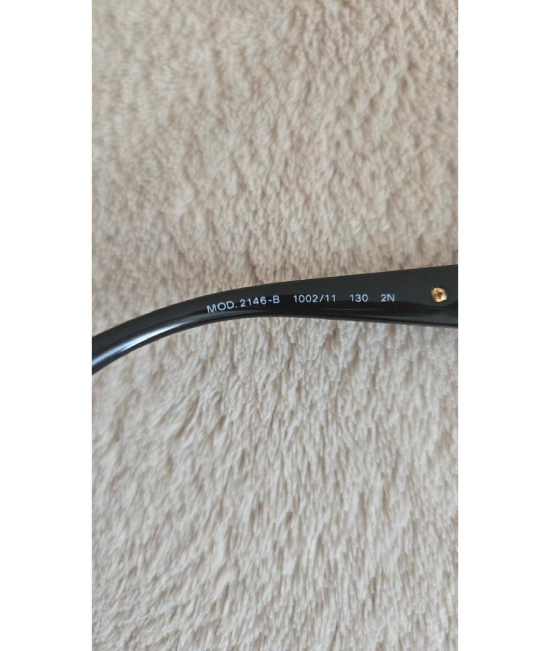 VERSACE Серые металлические солнцезащитные очки, фото 3