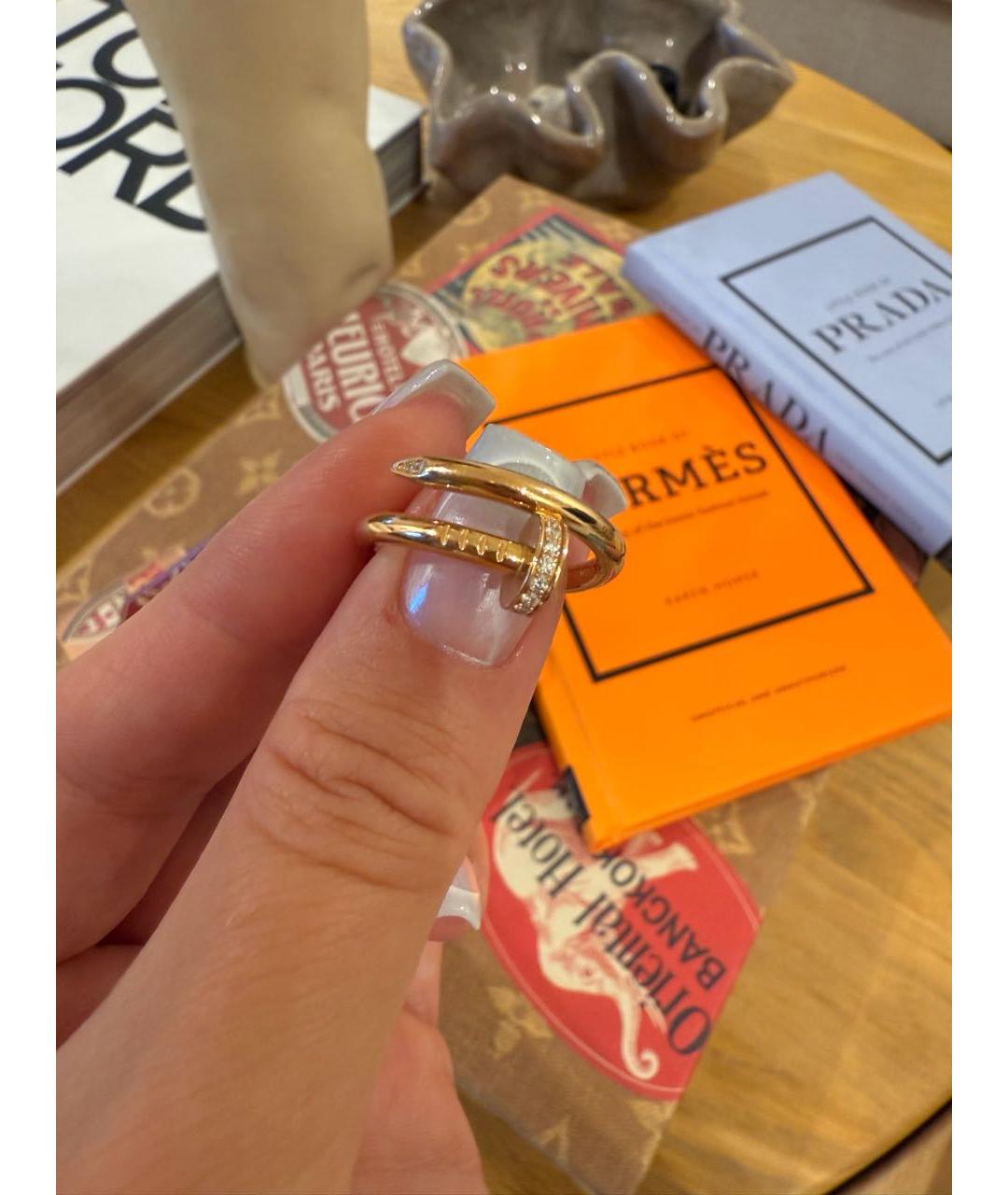 CARTIER Золотое кольцо из розового золота, фото 4