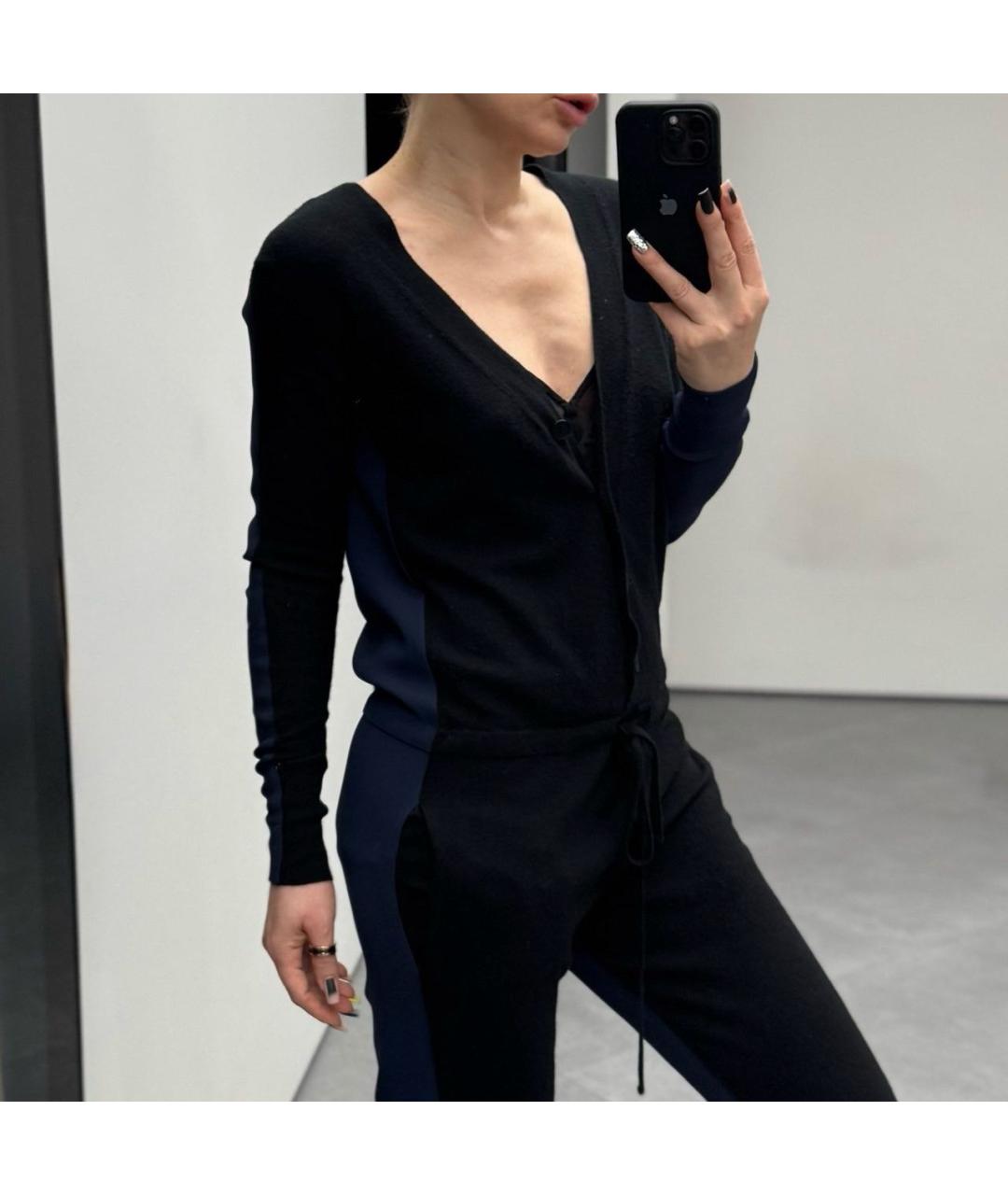 SAINT LAURENT Черный шерстяной джемпер / свитер, фото 7