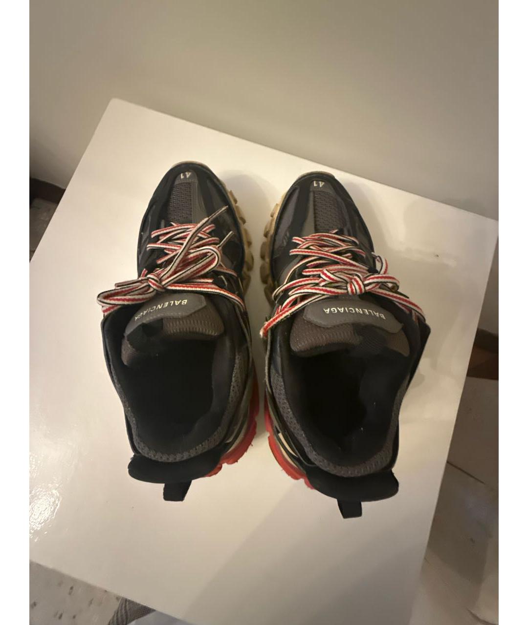 BALENCIAGA Черные кроссовки, фото 3