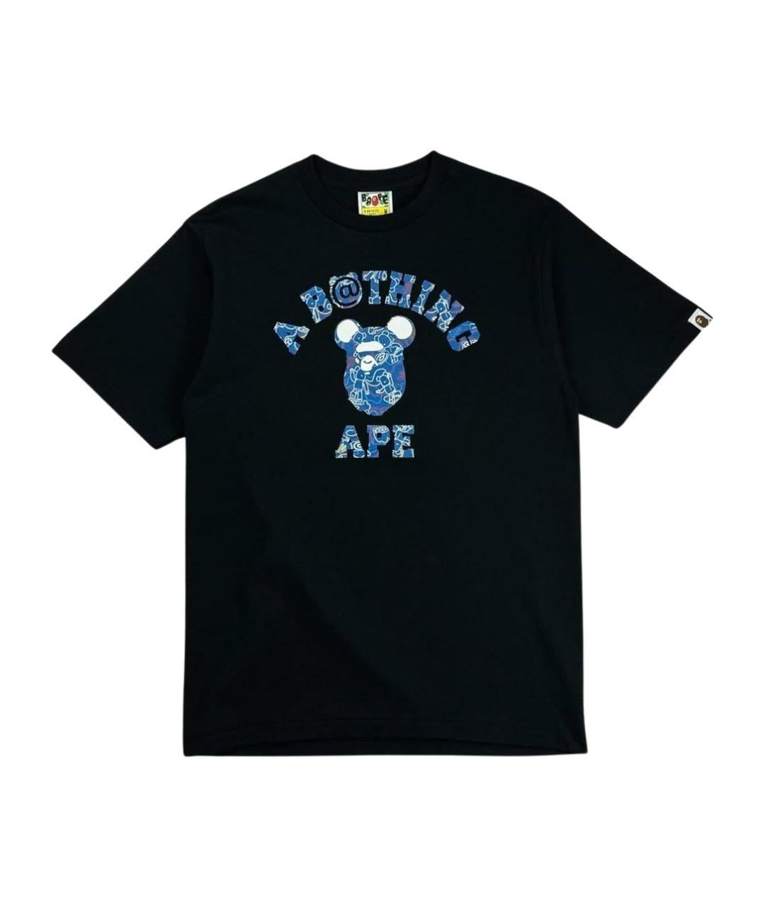 BAPE Черная хлопковая футболка, фото 1