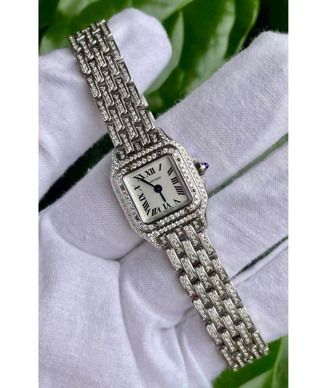 CARTIER Серебряные металлические часы, фото 4