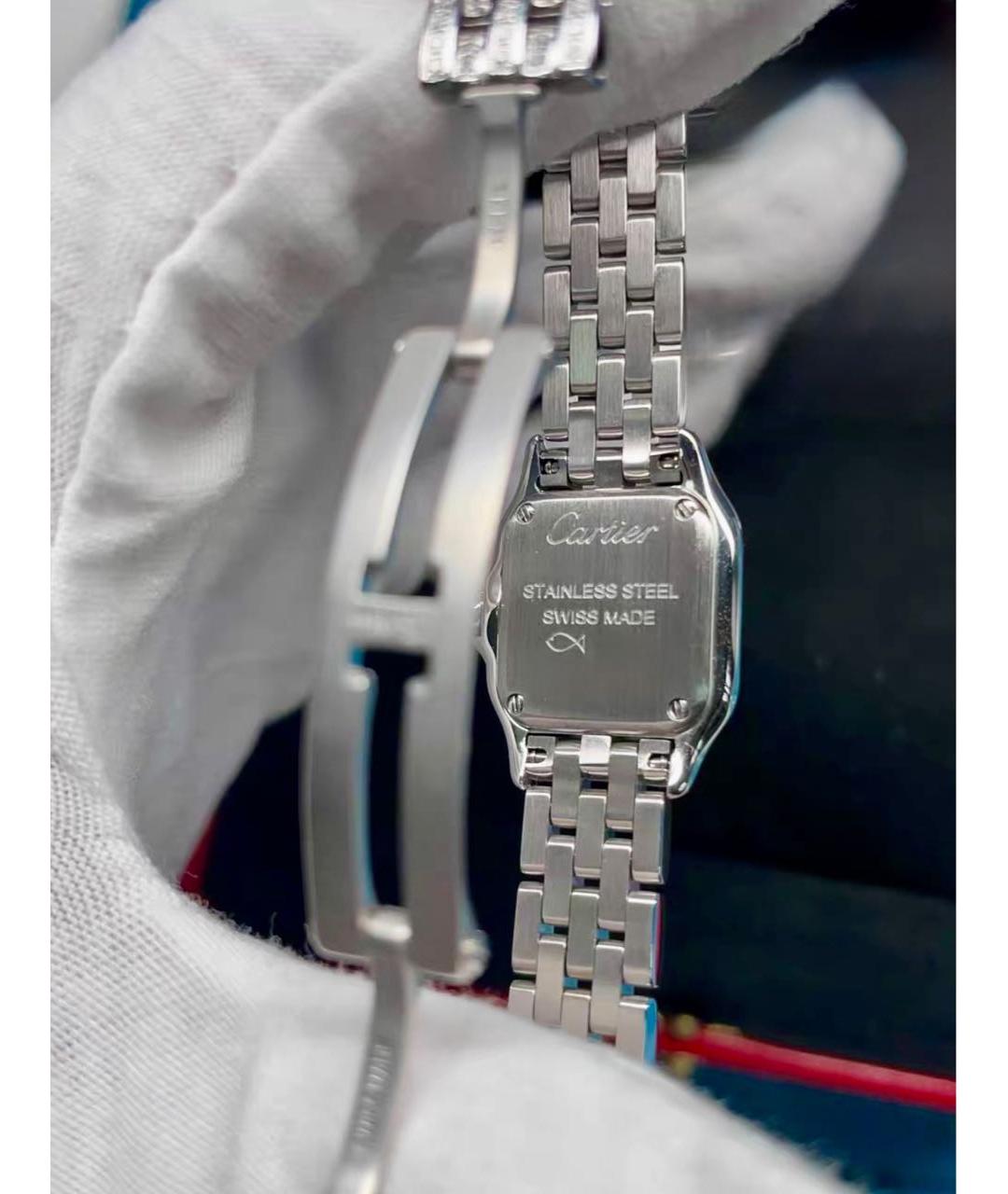 CARTIER Серебряные металлические часы, фото 5