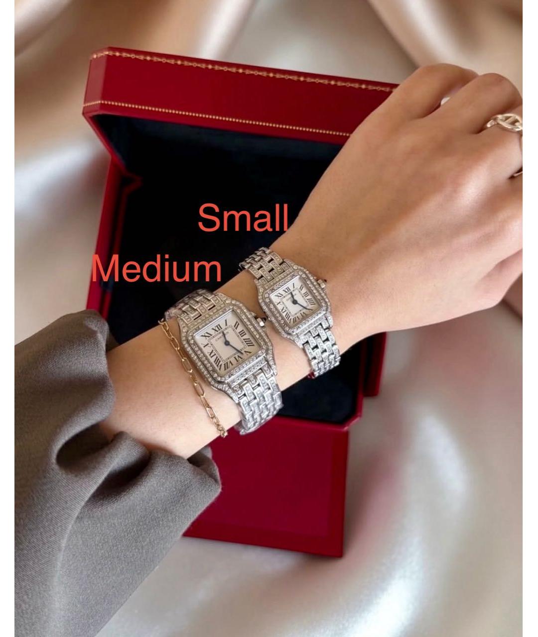 CARTIER Серебряные металлические часы, фото 7