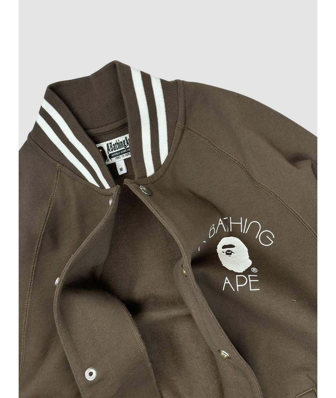 BAPE Коричневая куртка, фото 3