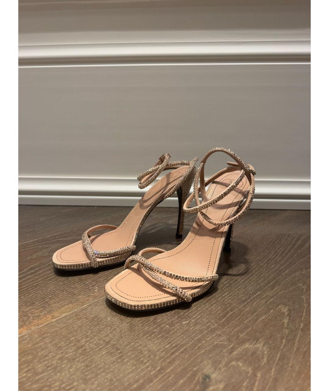 VALENTINO Бежевые кожаные туфли, фото 2