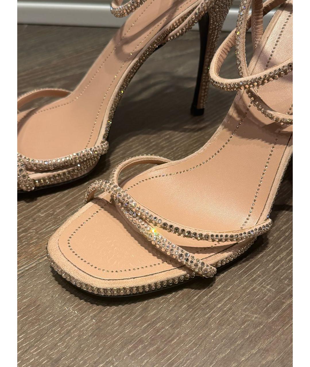VALENTINO Бежевые кожаные туфли, фото 7