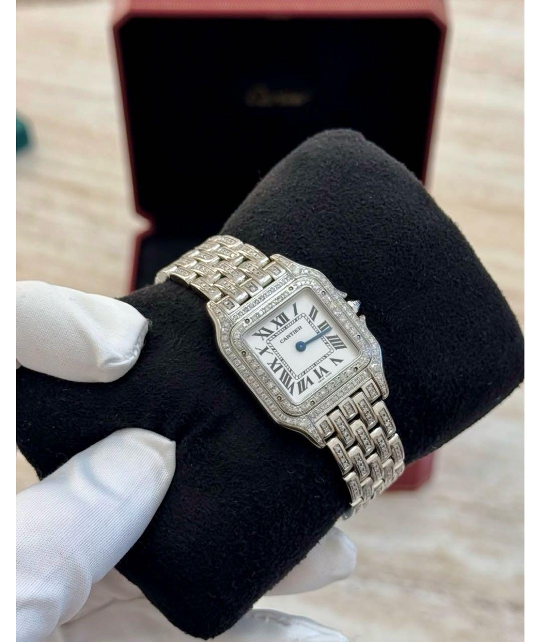 CARTIER Серебряные металлические часы, фото 4