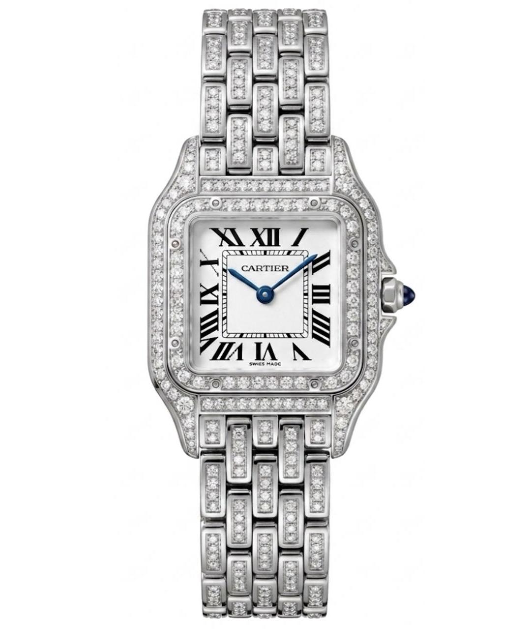 CARTIER Серебряные металлические часы, фото 9