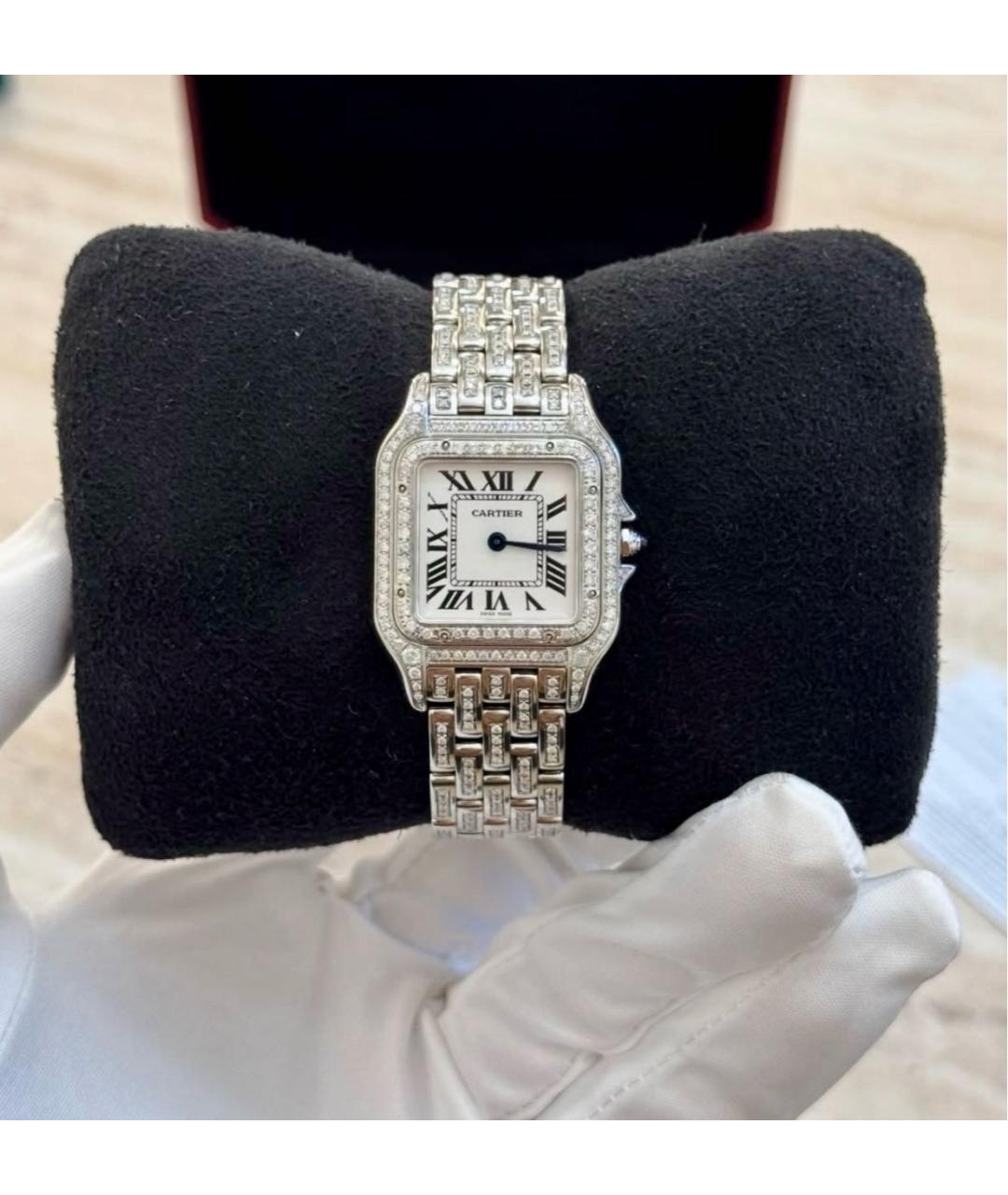CARTIER Серебряные металлические часы, фото 3